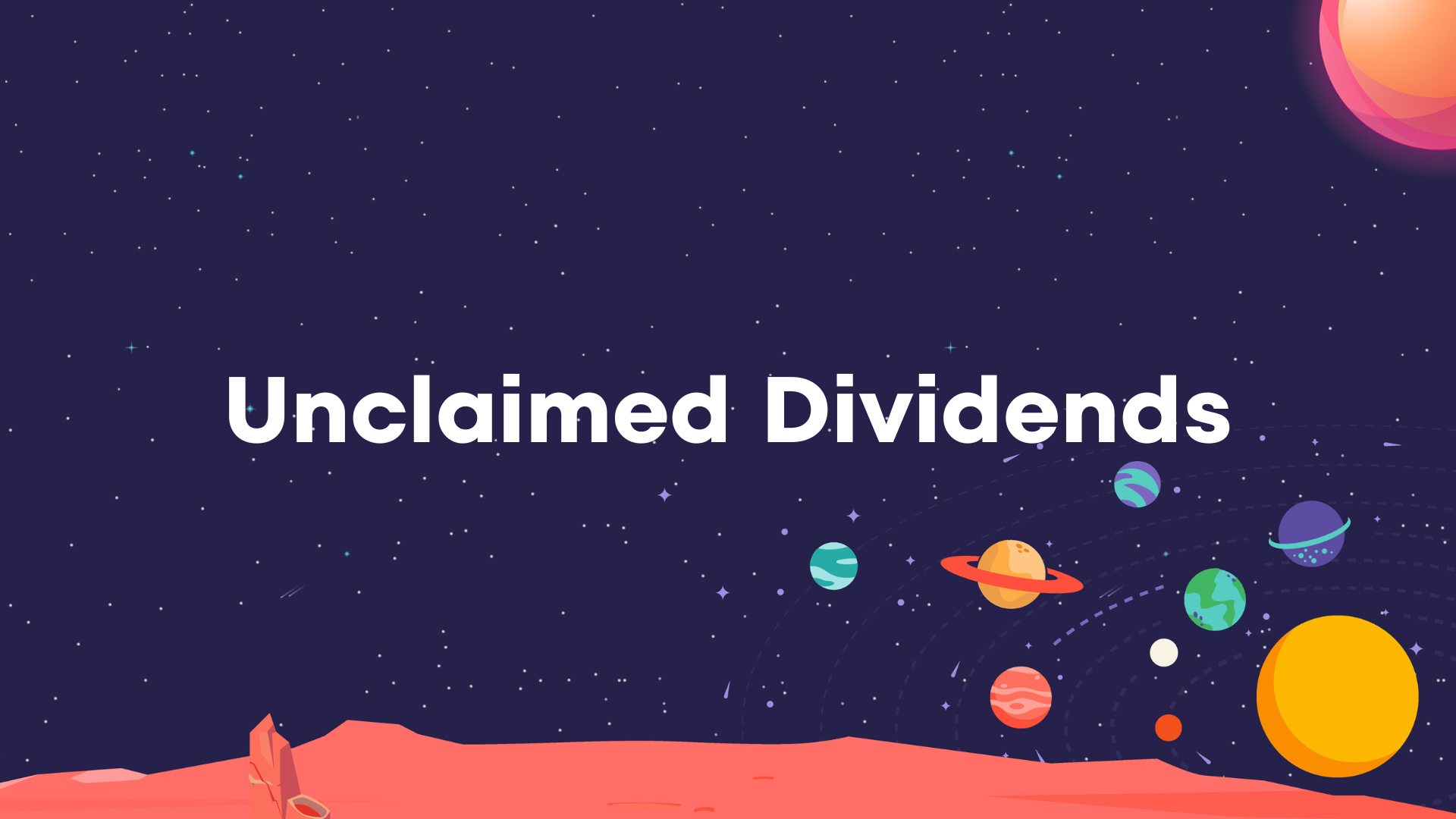 Unclaimed Dividends